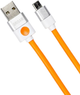 Kabel Origami USB Type-A - micro-USB 3 m Orange (5901592833180) - obraz 1