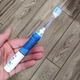 Детская звуковая зубная щетка Seago SG-977 Giraffe (3+) 4 насадки Синяя - изображение 5