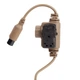 Кнопка FMA Headset RAC PTT 5 pin - зображення 3