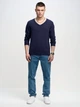 Sweter męski Big Star Vason-403 XL Ciemnoniebieski (5900714650513) - obraz 3