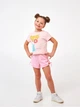Детские шорты для девочки Smil 112417 104 см Розовые (4824039309684) - изображение 4