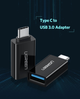 Адаптер Ugreen US173 USB Type-C to USB 3.0 Female OTG Adapter Black (6957303828081) - зображення 4