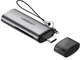 Czytnik kart Ugreen CM184 USB Type-C 3.1 Card Reader for TF/SD Gray (6957303857043) - obraz 1