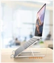 Подставка для ноутбука MacBook ML 03 складная металл с чехлом - изображение 9