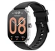 Смарт-годинник Smart Watch Xiaomi Pop-3S Amazfit AMOLED 1.96 (502x410) 300мАч Black-Silver - зображення 1