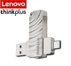 Флешка Lenovo 2в1 256GB Type-C/USB 3.2 для Macbook/Android/ПК - изображение 1