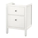 Шкаф для раковины с 2 ящ IKEA ХЕМНЭС, белый, 60x47x83 см, 502.176.67 - изображение 2