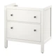 Шафа для раковини з 2 ящ IKEA ХЕМНЕС, біла, 80x47x83 см, 202.176.64 - зображення 3