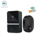 Умный видеодомофон Intercom чорний Smart wifi ip видеозвонок - 116313221 - изображение 2