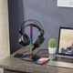 Подставка для геймерских наушников RGB New Bee NB-Z8 Black амбушюры аксессуар (Z8B) - изображение 5