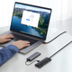 USB-хаб Baseus Lite Series 4-Port USB Type-A HUB Adapter (WKQX030101) - зображення 12