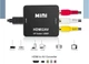 Конвертер HDMI2AV перехідник HDMI на 3RCA тюльпан upscaler FullHD Black - изображение 2