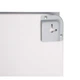 Дзеркало Qtap Mideya (DC-F936) 500х800 з LED-підсвічуванням Touch, з антизапітнінням, годинником, диммером - зображення 6