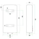 Бойлер Thermo All плоский вертикальний електричний сухий ТЕН 2 кВт (0,8+1,2) DT100V20G(PD)-D/2 100 л - зображення 6