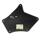 Пыльник XRoad брызговик двигателя Toyota Land Cruiser Prado 120, Lexus GX470 передний левый 53736-35150 - изображение 1