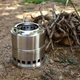 Портативна дров'яна піч Cool Bee Outdoor Mini Wood Stove Silver - зображення 3