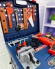 Дитячий ігровий набір інструментів BONHUI Super Tool 661-74 стіл-валіза шуруповерт гвинтики викрутка - зображення 5