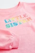 Свитшот розовый Little Sister H&M 134-140см (400094544) - изображение 2