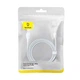Кабель заряджання Baseus P10355703221-00 (100W) (1.2M) USB to Type-C швидка зарядка Fast Charging для мобільних пристроїв для синхронізації для телефону/смартфону Білий - зображення 2