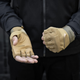 Тактические Военные Перчатки Без Пальцев Для Военных Койот Tactical Gloves PRO Coyot L Беспалые Армейские Штурмовые - изображение 11