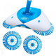Механічна швабра-віник Hurricane Spin Broom щітка віник ефект пилососу(ws88897)(WB) - изображение 8