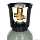 Балон CO2 з плоским дном Aqua Nova , метал, 8л. (NCO2-8L-GRAY) - изображение 2