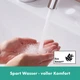 Змішувач для умивальника з джойстиком HANSGROHE Tecturis S CoolStart EcoSmart+ хром латунь з донним клапаном 73360000 - зображення 5