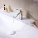 Змішувач для умивальника з джойстиком HANSGROHE Tecturis E EcoSmart+ хром латунь 73012000 - зображення 6