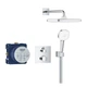 Душевая система скрытого монтажа GROHE Grohtherm с верхним душем латунь хром 34871000 - изображение 3