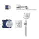 Душова система прихованого монтажу GROHE Grohtherm SmartControl із верхнім душем латунь хром 34864000 - зображення 3