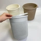 Кошик для сміття на 9л кругле MVM без кришки 245x250x250мм пластик сіра BIN-09 9L GRAY - зображення 6