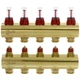 Коллектор для теплого пола DANFOSS 5 контуров с расходомерами 1"/3/4" FHF 088U0525 - изображение 3