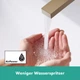 Cмеситель для умывальника с высоким изливом HANSGROHE Tecturis E CoolStart EcoSmart+ бронзовый латунь с донным клапаном 73070140 - изображение 4