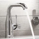 Змішувач для умивальника одноважільний GROHE Essence хром латунь з донним клапаном 24173001 - зображення 2