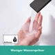 Cмеситель для умывальника с высоким изливом HANSGROHE Tecturis E CoolStart EcoSmart+ черный латунь с донным клапаном 73070670 - изображение 4