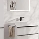 Cмеситель для умывальника с высоким изливом HANSGROHE Tecturis E CoolStart EcoSmart+ черный латунь с донным клапаном 73070670 - изображение 8