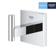 Крючок настенный одинарный GROHE QuickFix Start 40961000 прямоугольный металлический хром CV033410 - изображение 4