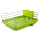 Сушарка для посуду MVM 390x300x120мм зелена DR-02 GREEN - зображення 1