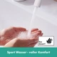 Cмеситель для умывальника однорычажный HANSGROHE Tecturis S CoolStart EcoSmart+ белый латунь с донным клапаном 73340700 - изображение 4