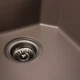 Мийка для кухні PLATINUM гранітна 7850 HARMONY 780x500мм прямокутна врізна без сифону на дві чаші бежева PLS-A40852 - зображення 5
