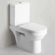Унітаз підлоговий білий без бачка VILLEROY&BOCH Omnia Architectura без сидіння випуск в стіну 567710R1 - зображення 3