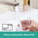 Змішувач для умивальника одноважільний HANSGROHE Tecturis E EcoSmart+ хром латунь з донним клапаном 73060000 - зображення 3