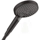 Душова лійка HANSGROHE Raindance Select S EcoSmart із кнопкою 125мм пластик чорна 26531670 - зображення 1