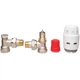 Термокомплект для радиатора DANFOSS RAS-C2+RA-N+RLV-S угловой 1/2" с преднастройкой с боковым подключением 013G2219 - изображение 3