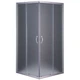 Кабина для душа BRAVO квадратная двухдверная без поддона ODRA 80N 80x80x180см матовый витраж 4мм профиль сатин 000019084 - изображение 1