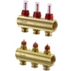 Колектор для теплої підлоги DANFOSS 3 контури з витратомірами 1"/3/4" FHF 088U0523 - зображення 1