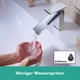 Cмеситель для умывальника с джойстиком HANSGROHE Tecturis E EcoSmart+ хром латунь с донным клапаном 73014000 - изображение 3
