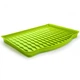 Сушарка для посуду MVM 455x358x35мм пластикова зелена DR-01 GREEN - зображення 1
