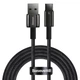 USB кабель с разъемом Type-C Baseus Tungsten Gold Fast Charging Data (100W, 2m). Black - изображение 1