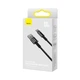 USB кабель с разъемом Type-C Baseus Tungsten Gold Fast Charging Data (100W, 2m). Black - изображение 10